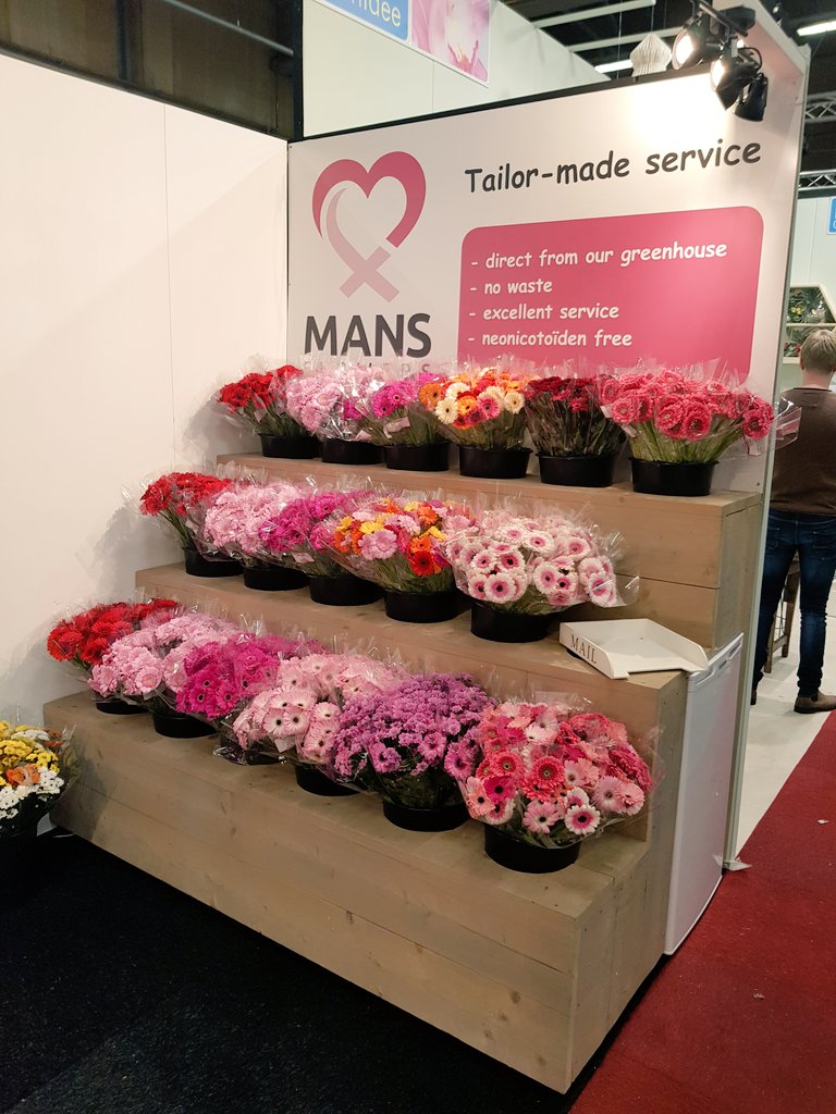 Van harte welkom bij Mans Flowers stand 9.6 <a href="/RFHTradeFair/">Trade Fairs by Royal FloraHolland</a>