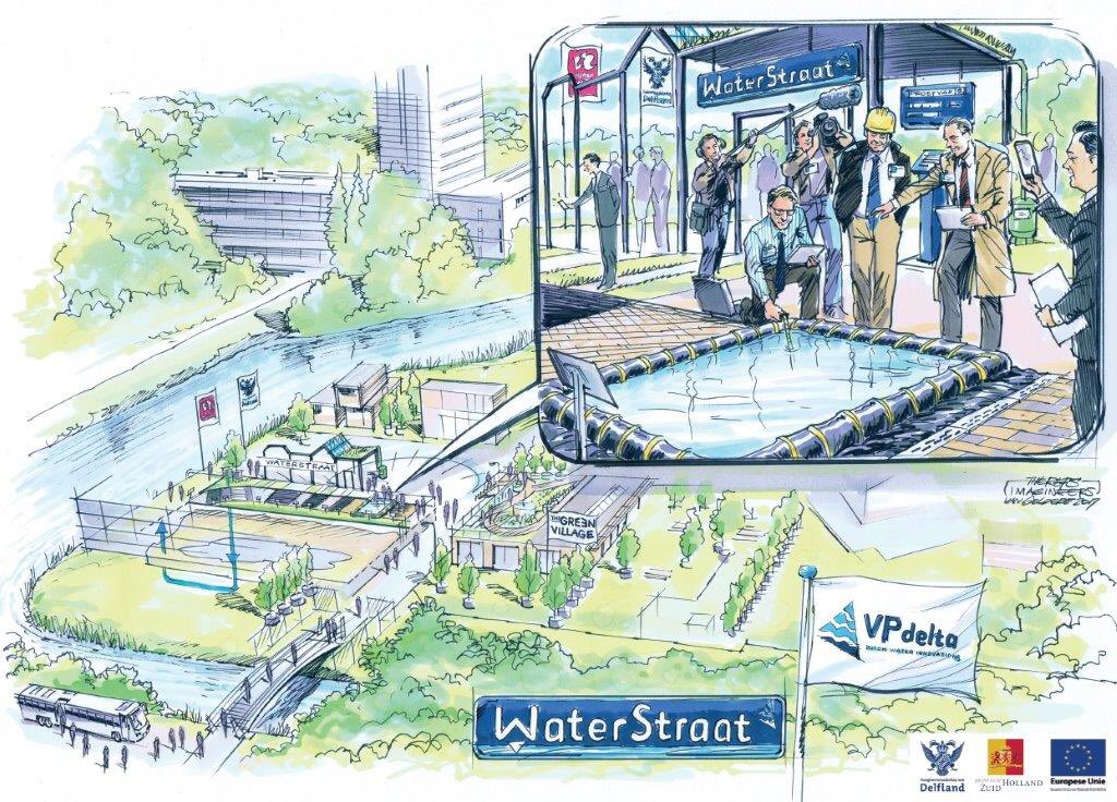 MPols's tweet photo. Morgen staan we met 8 innovaties op Water in de Openbare Ruimte. Kom ook en ontdek onze nieuwe proeftuin De WaterStraat! @VPdeltaNL https://t.co/mq0nrqIQwk
