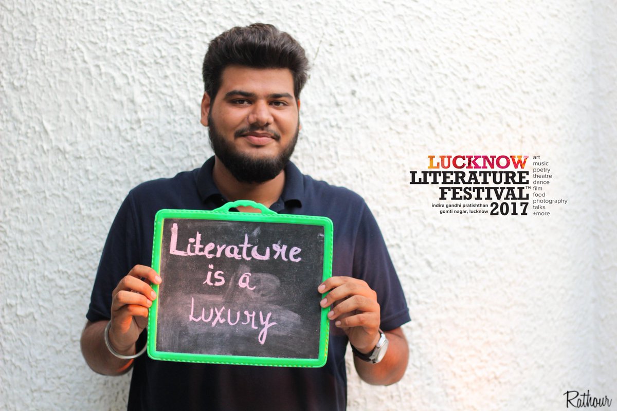 Peeyooshh1's tweet photo. #LLF2017 #LLF #LucknowLitFestival #LucknowLiteratureFestival https://t.co/tdJknT6boS