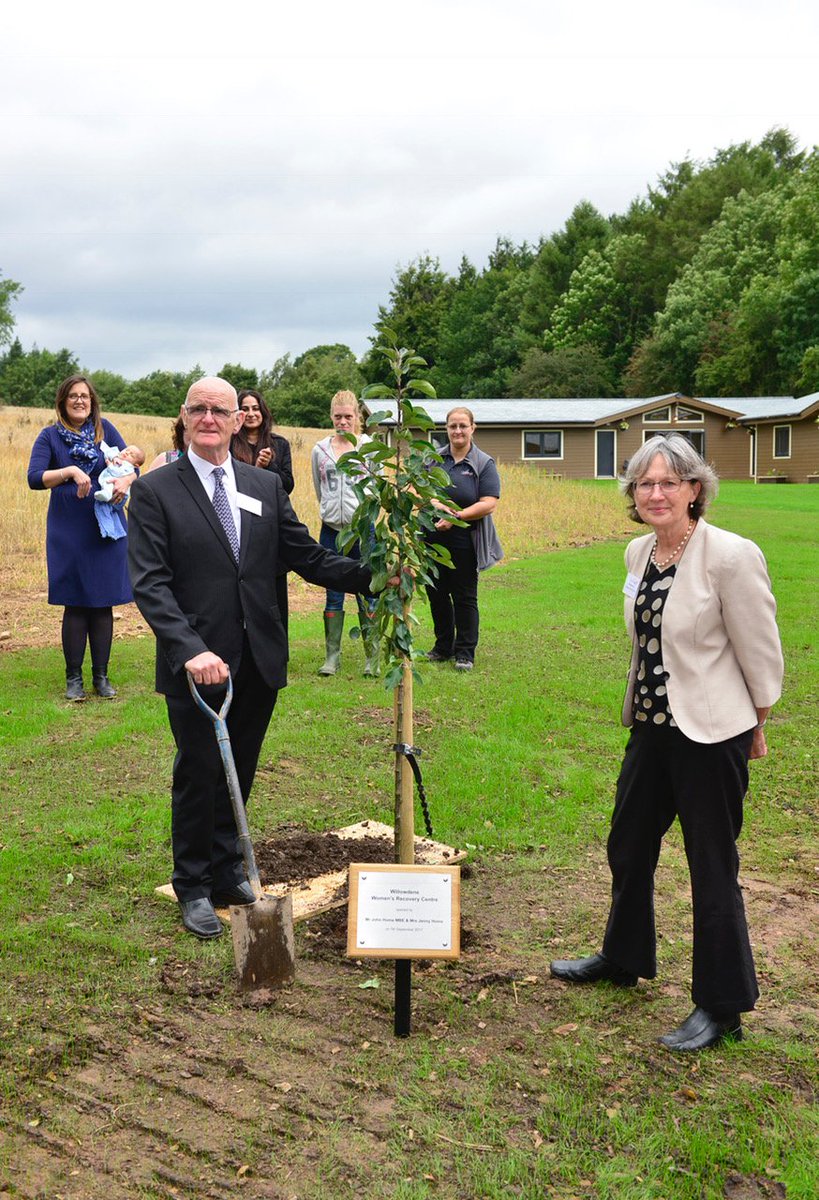 Next chapter in Willowdene's progress - a Women's Recovery Centre -  opened by founders #women #prison #custody #rehabilitation