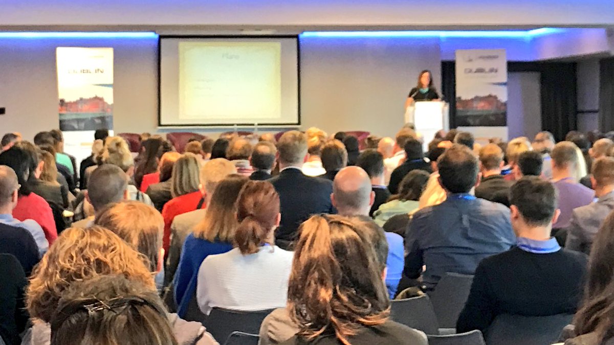 SEMitrofanov's tweet photo. Adrienne Harrington is sharing experience how #coworkingspace can influence local business in small cities #CoworkingEU #desk4work https://t.co/SyHvCGtfGY