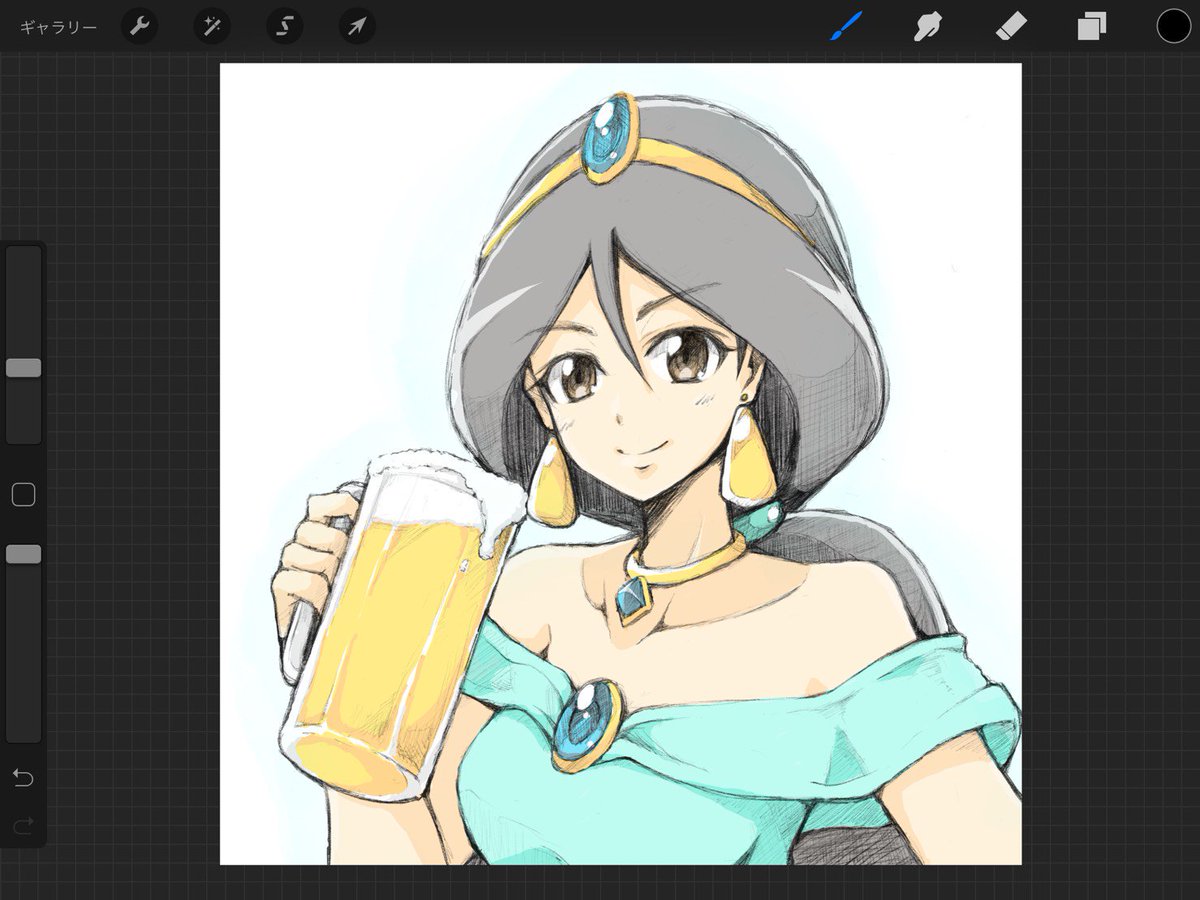 iPadで描いたやつ 