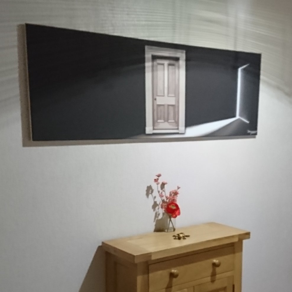 Special piece I did - I call it "As One Door Closes Another One Opens" 🤔