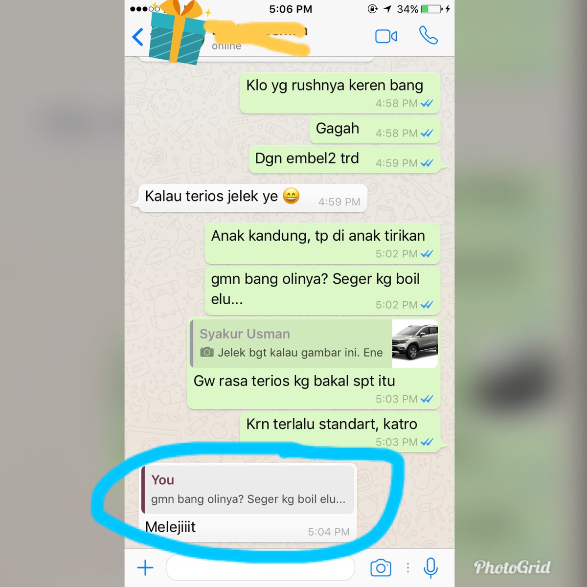 rejadado's tweet image. ceritanya ada interview dgn seorang jurnalis. Sekalian nanya testimoni penggunaan #pertaminafastron gold 5-30 yg sy racunin. @Pertaminalub