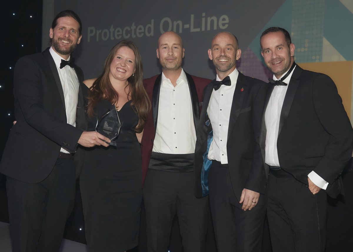 WeAreSesame's tweet photo. This year's Protection Firm of the Year was awarded to Protected On-Line #WeAreSesame https://t.co/oS7m7bn5g3