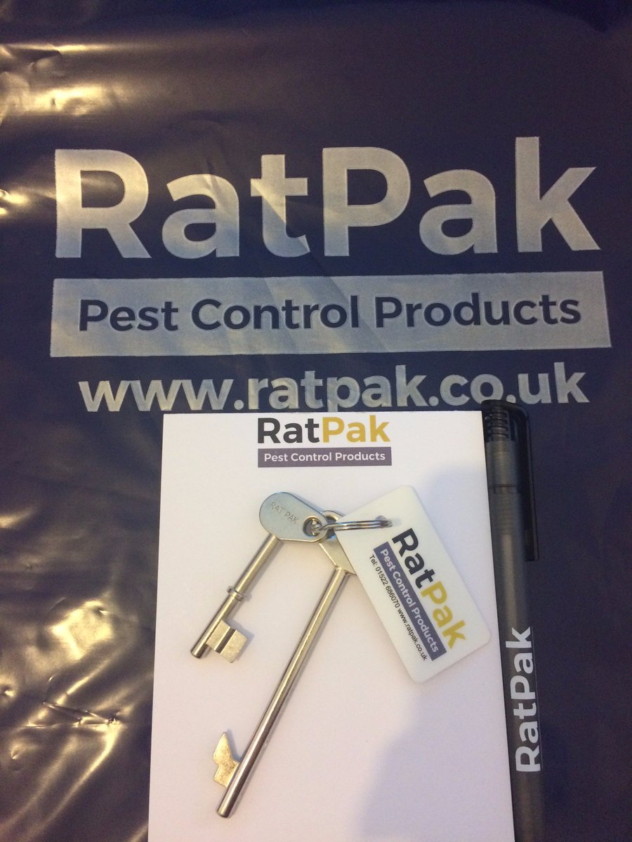 RatPakEng's tweet photo. Pest Tech 2017 is next Wednesday. Pop along to collect your freebies from Stand P.
#PestControl #PestTech2017 #RatPakPestControlProducts https://t.co/lDBwHNQDUW