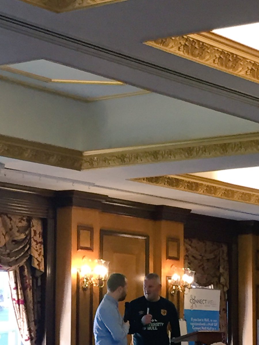Honest and open interview with <a href="/DWindass10/">Dean Windass</a> here at the men’s health day <a href="/tigerstrust/">Tigers Trust</a> <a href="/CHCPHull/">CHCP CIC</a> @NHSHullCCG #mentalhealth #menshealth #hull