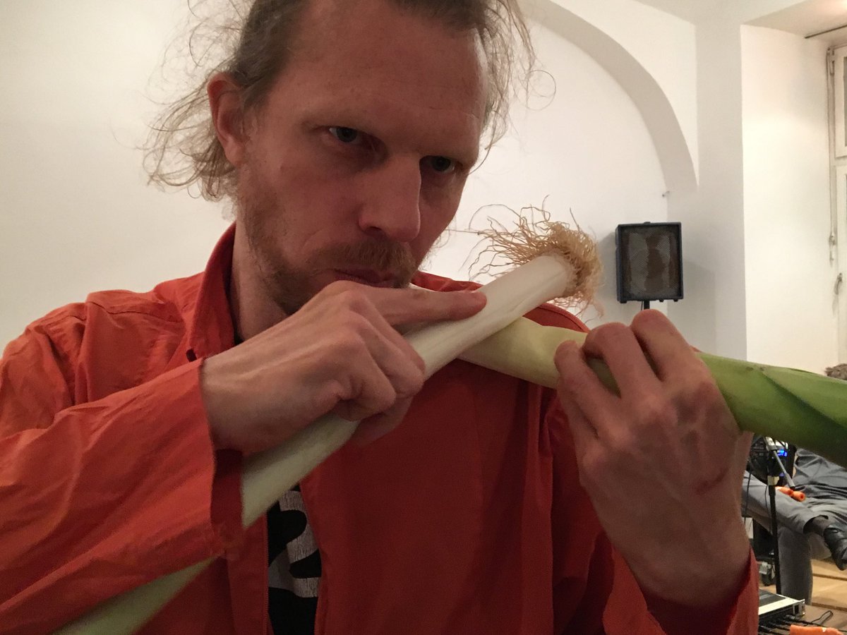 chrisccummins's tweet photo. Approaching its 20th birthday and still going strong. #Vienna’s #VegetableOrchestra https://t.co/2KyHpJGDZ6