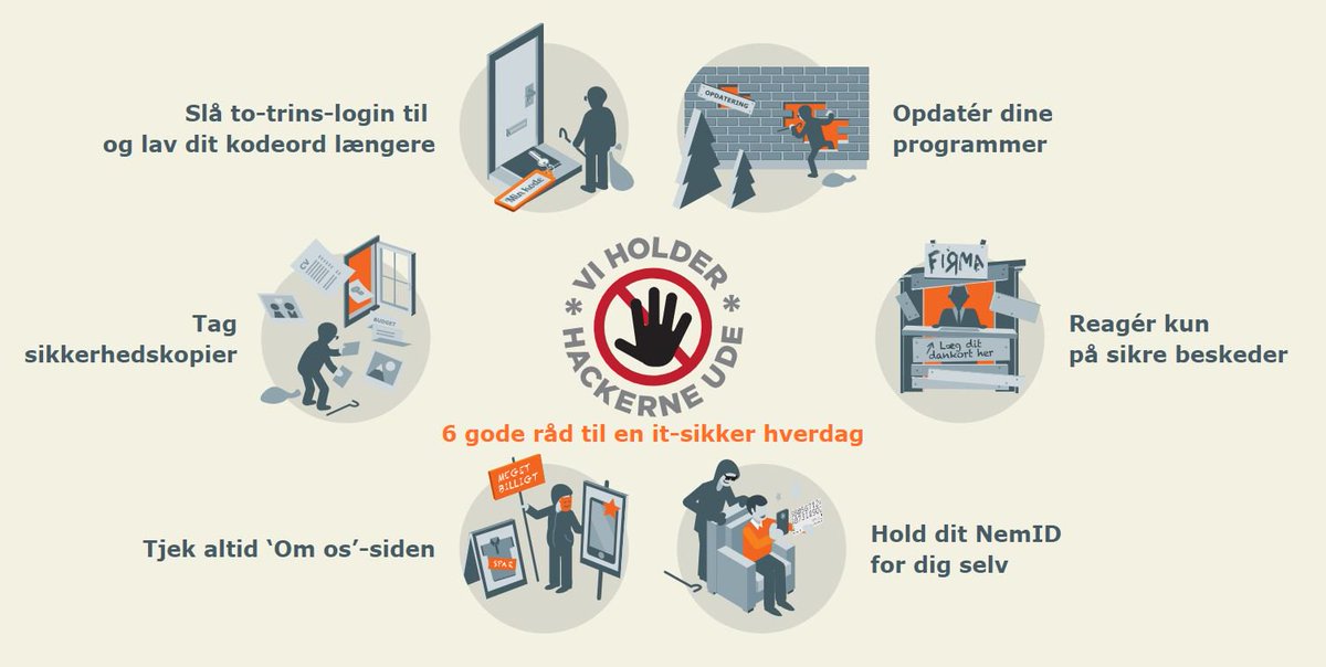 Vi lancerer i dag kampagnen #HoldHackerneUde sammen med blandt andet <a href="/emaerket/">emaerket</a> og @DigstStatus - Er du sikker på nettet? Ellers så tjek viholderhackerneude.dk og bliv det! #Digitalsikkerhed