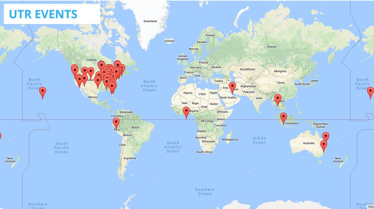 UTR_Sports_'s tweet photo. There are now more than 670,000 players in UTR system... And over 800 #UTRevents in 2017... in 27 countries! π
#whatsyourUTR https://t.co/Zt0Cg18yXF