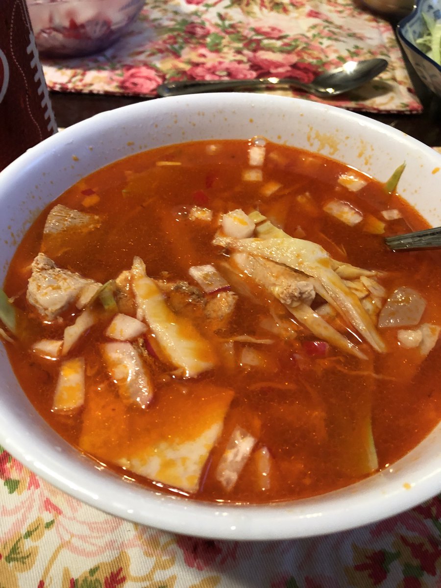 TFlo3422's tweet photo. @BrianJamesNBC5 @NBCDFW Did you say posole? My mother n law made some this past weekend and we’ve got some frozen in the fridge. Might have to pull it out today😋😀😋 https://t.co/u7dqUPYzUY