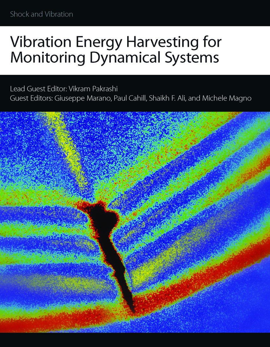 DSRL_UCDMECH's tweet photo. #Special_Issue on #Vibration_Energy_Harvesting for #Monitoring #Dynamical_Systems out now in #Shock_and_Vibration.
See: https://t.co/To5CCdFlGB
@paul_cahill @UCDEngArch @iitmadras https://t.co/3NyhDplEzA