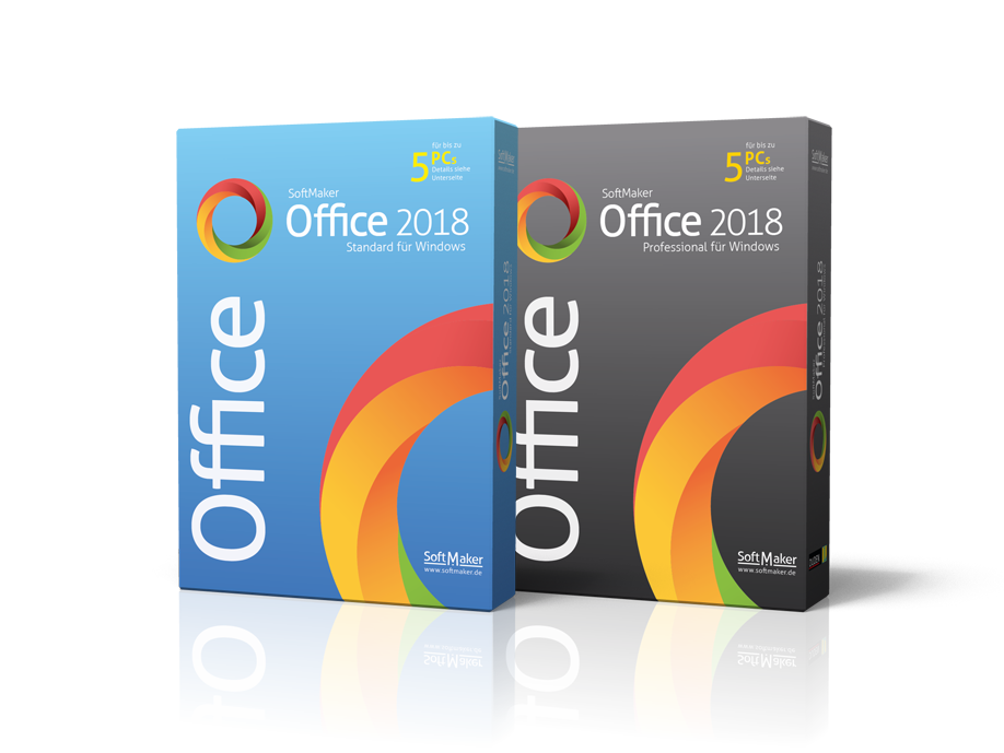 Seit heute wird SoftMaker Office 2018 für Windows ausgeliefert. Die neue Version unseres Officepakets kann wahlweise im klassischen Menümodus oder mit modernen Ribbons bedient werden und verwendet die Microsoft-Dateiformate DOCX, XLSX und PPTX nativ. softmaker.de