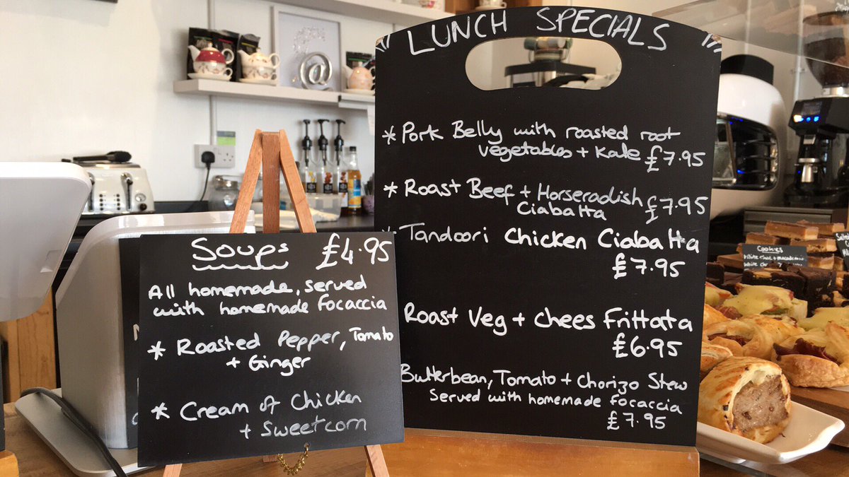 #lunch is ready. All #homemade #eatingexeter #devonfood #coffeeshop #coffeeandcake #exeter #devon  <a href="/sjfowles/">Stuart Fowles</a>