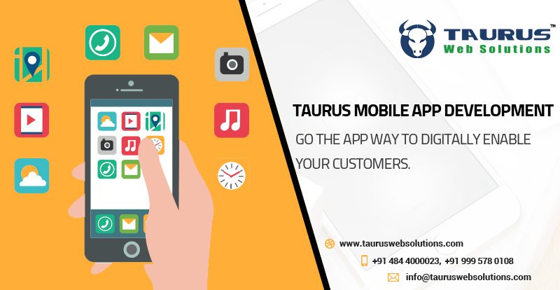 taurusweb's tweet image. Go the App way to digitally enable your customers.
Taurus Mobile App Development.
#bestwebdesigncompanyinIndia
#webdevelopmentcompaniesinIndia
#mobileappdevelopmentcompany
#ecommercewebsitedevelopment