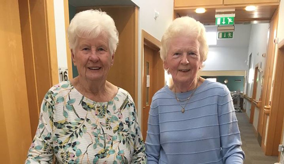 mariecurieuk's tweet photo. These lovely ladies retired last week after volunteering at our Belfast Hospice every Monday for the past 17 years! A huge thank you Dorothy and Ella ☕ https://t.co/c9cefftbyK