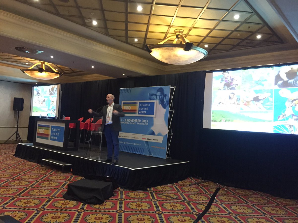 Professor Wayne Derman presenting 'Is exercise really medicine?'