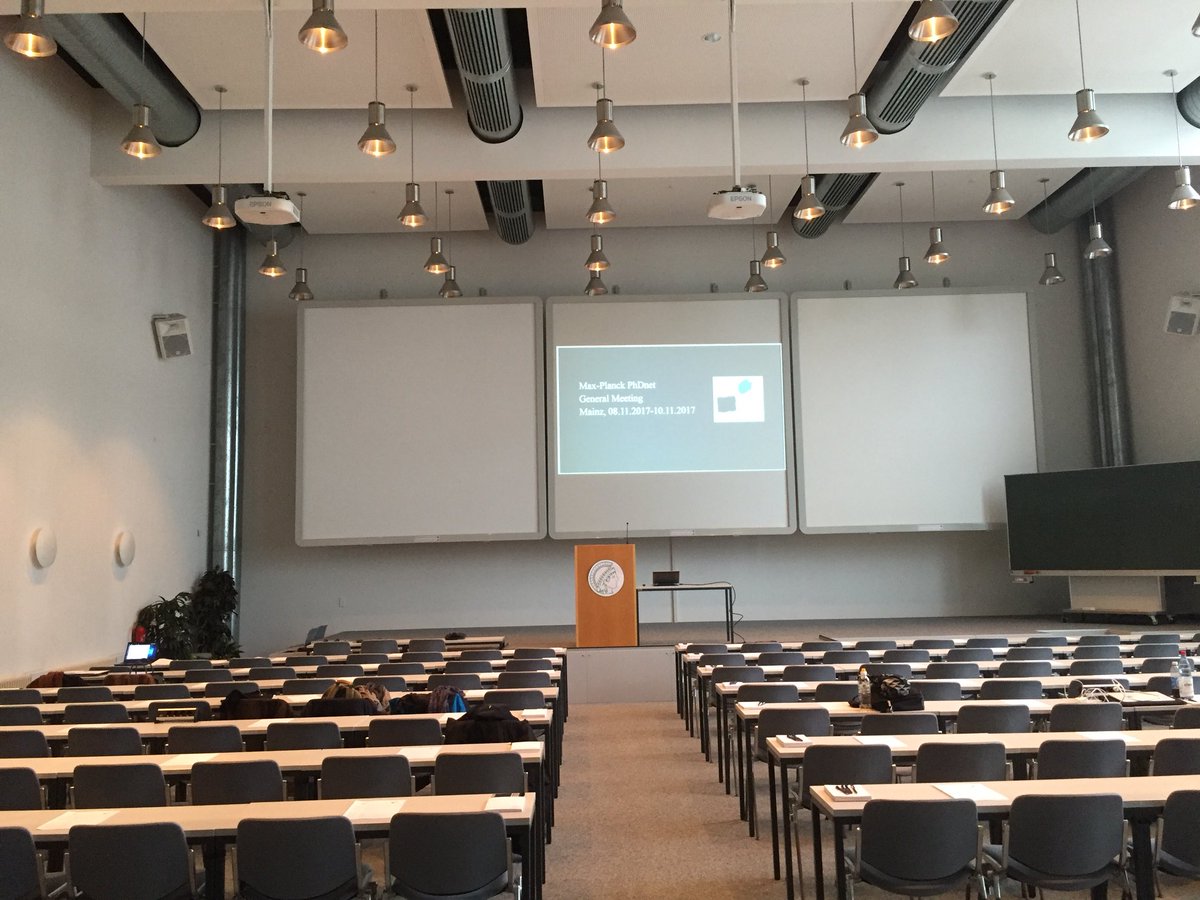 mikkorudanko's tweet image. The 16th General Meeting of the PhD-students of all Max Planck Institutes is soon about to begin. #PhDnet @maxplanckpress