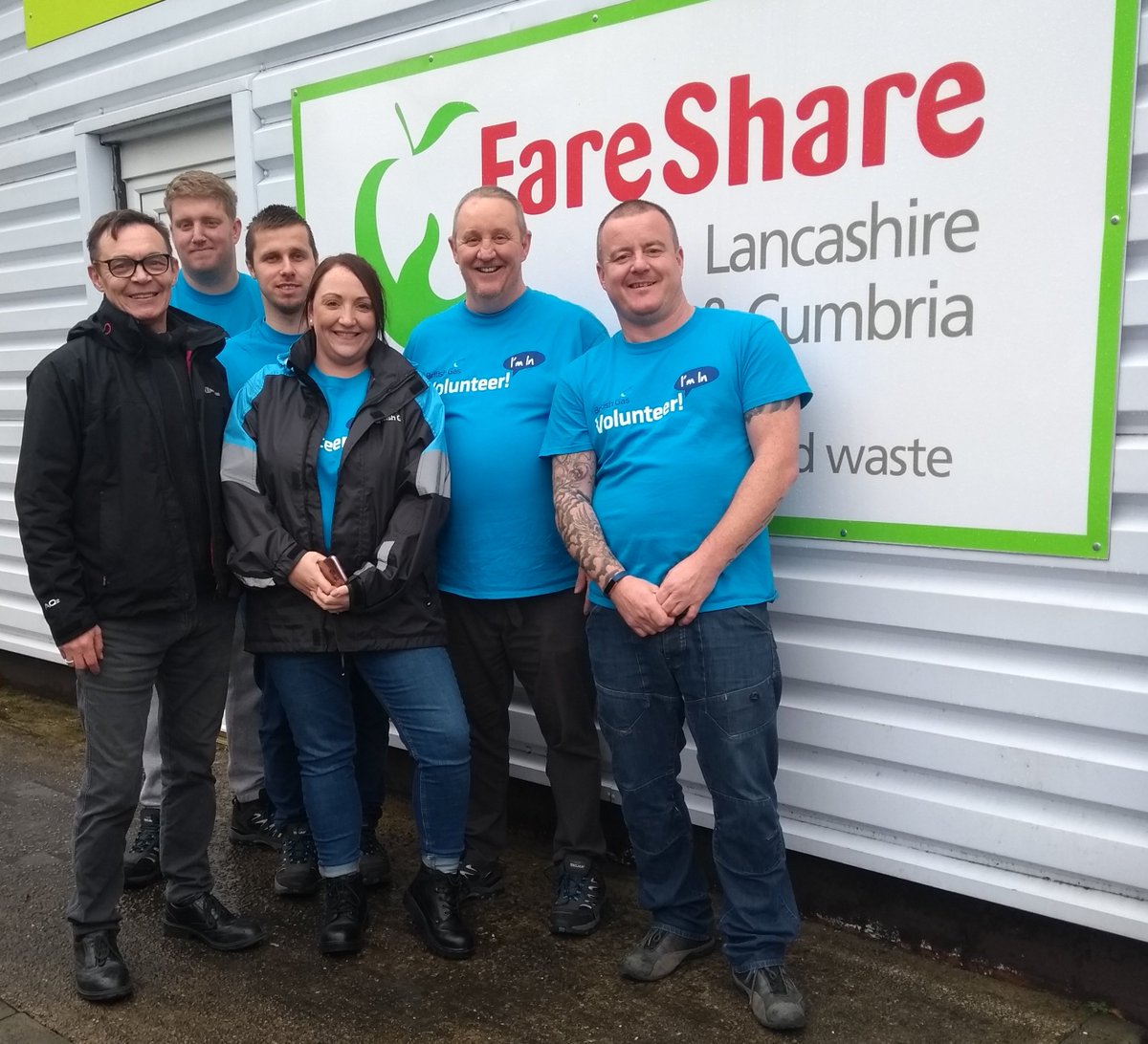 FareShareLC's tweet photo. We loved having our friends from @BritishGas Coventry volunteer with us again yesterday #givingback #volunteering #csr #morethanjustfood https://t.co/afUnyj243o