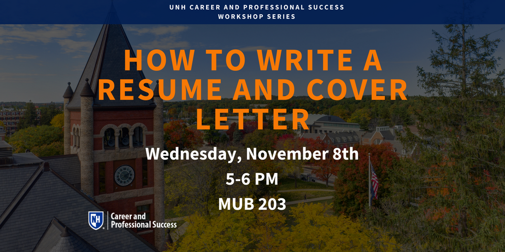 UNHCaPS's tweet photo. .@UofNH Wildcats, not sure what to put on your resume? What is a cover letter? #UNHCaPS &amp; @KrystalHicksUNH of Lindt make it easy to learn! https://t.co/cLRz1jwsXW