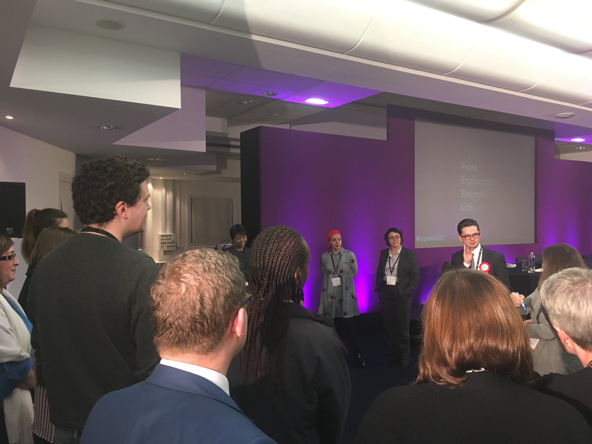 AlexSmithiesHR's tweet photo. Lots of interesting discussions on engagement - particularly around productivity and the physical environment #CIPDACE17 https://t.co/VVcnaCJrNe