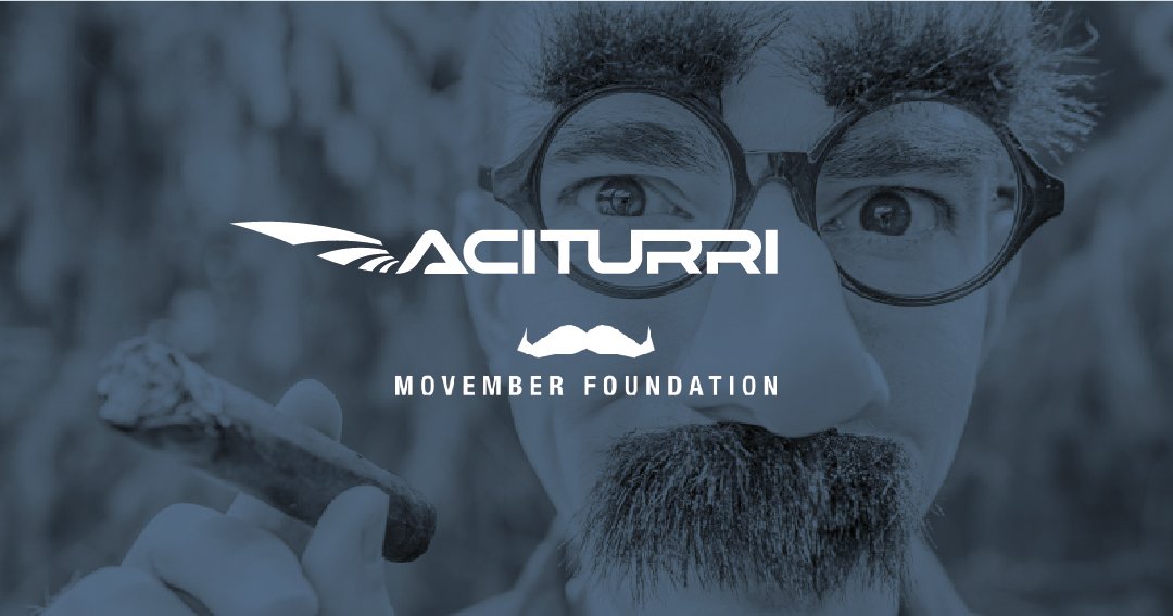 aciturri's tweet image. We join to "the hairiest month for men’s health", and contribute with #Movember to stop men dying too young. 
Support our people in #Aciturri #moteam
moteam.co/aciturrimo
#movember2017 #health #menshealth
