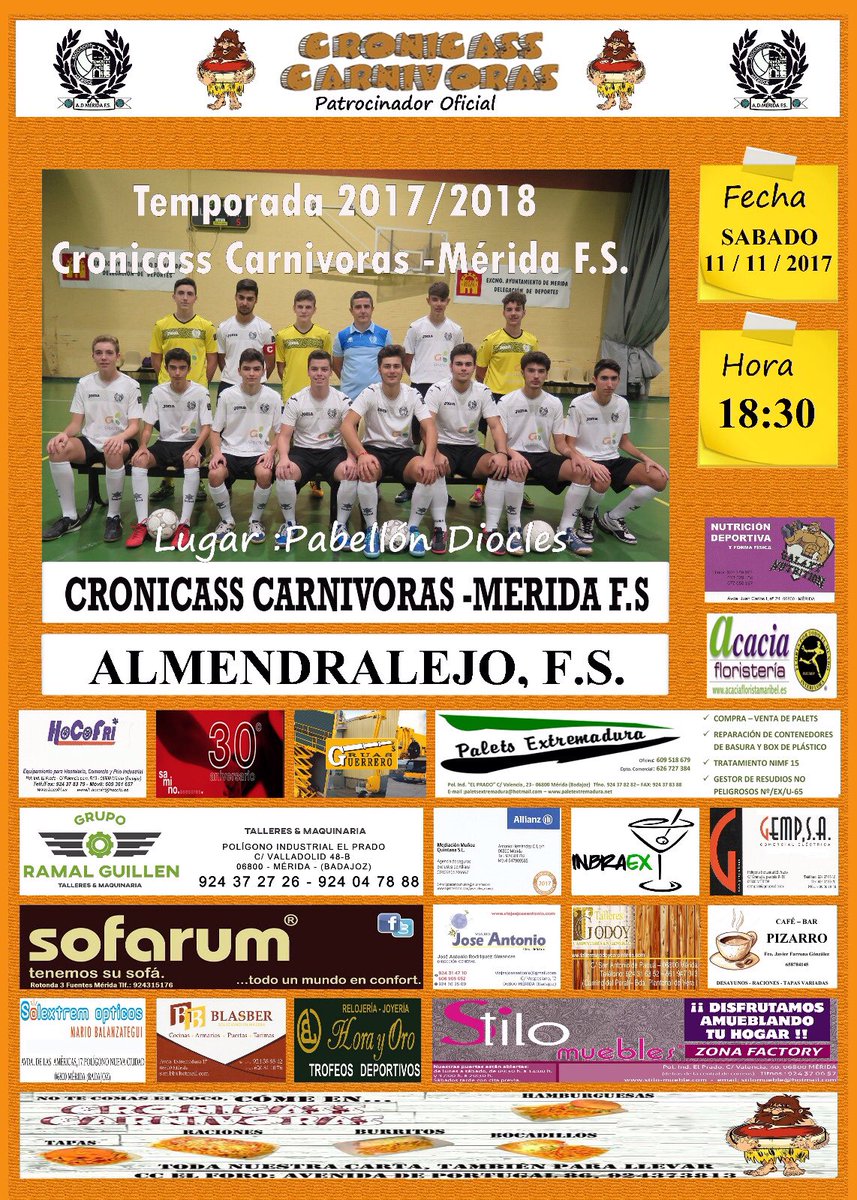 Ya está en la calle nuestro cartel. Gracias a los que lo han hecho posible.