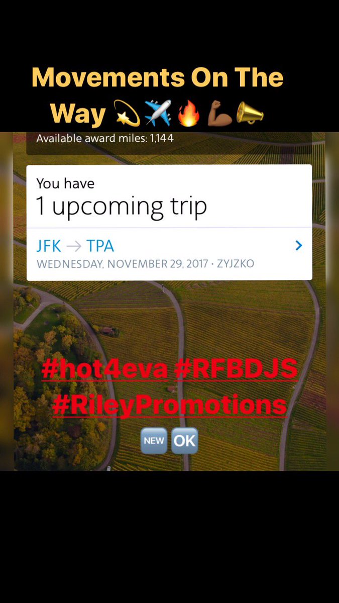 rileythechef's tweet photo. Travels On The Way Blessings @djshorte #HOT4EVA #RFBDJS #feverent #RileyPromotions ๐บ๐ธโ๏ธ๐ช๐พ๐ซ๐ https://t.co/2sMCTQO6Yg