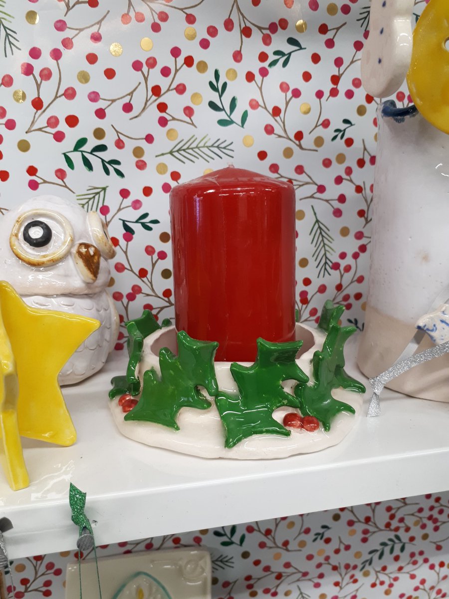 @christmascandleholder from or fab little shop. It's beginning to look a like Christmas.