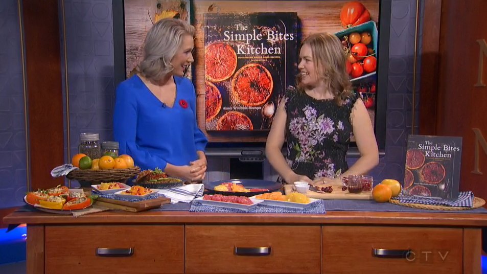 Courtney_YYC's tweet photo. The second cookbook is out! Great having @simplebites on the show whipping up some family recipes: https://t.co/HfiGKdzo7V #yyc #simplebites #cookbook https://t.co/ySGVkhprMS