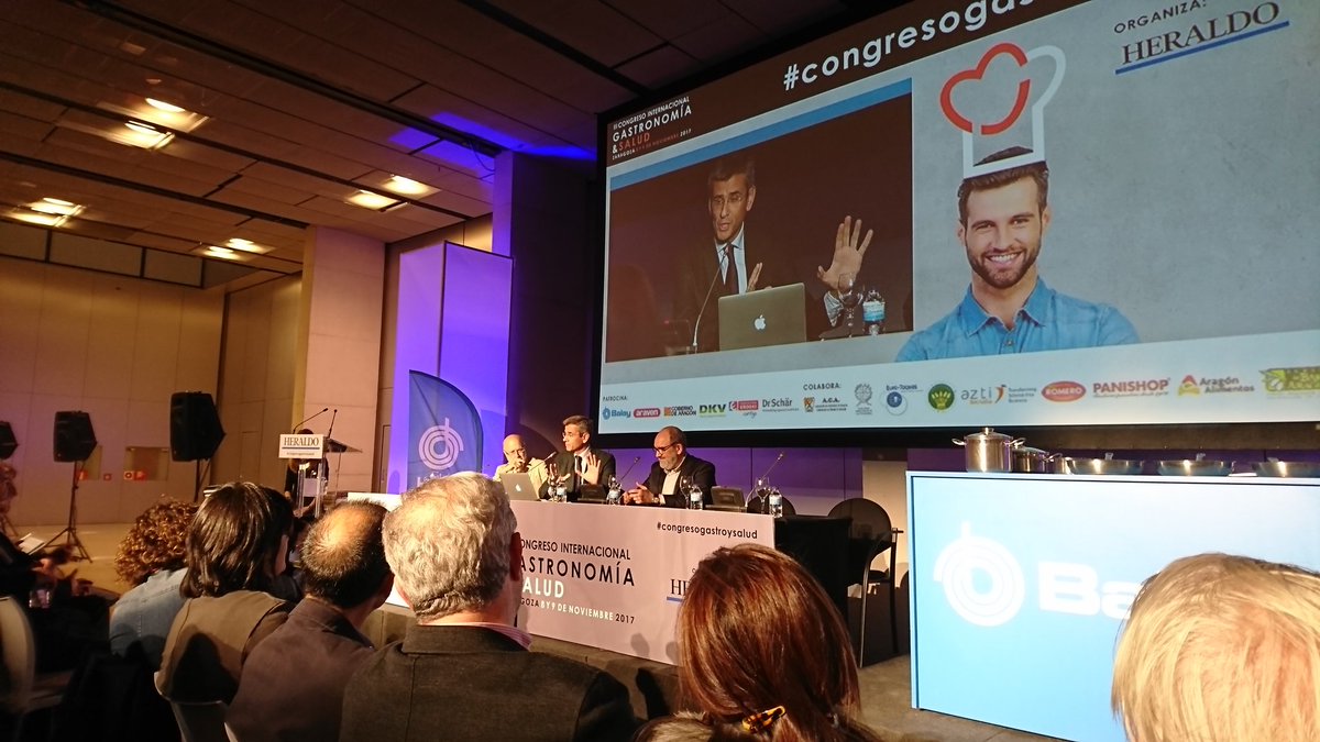 Arranca la 3° edición del #congresogastroysalud que organiza <a href="/heraldoes/">Heraldo de Aragón</a> ¡Ganas de escuchar todas las ponencias!
