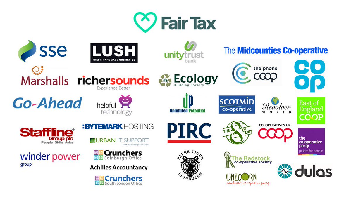 FairTaxMark's tweet image. Amidst all the dodging &amp;amp; evading &amp;amp; avoiding...
... Here's Thirty #FairTaxMark champions, who are walking the talk
From FTSE-listed MNCs to local community retailers 
#ParadisePapers #CorporateResponsibility #CSR #socents #coops #Tax