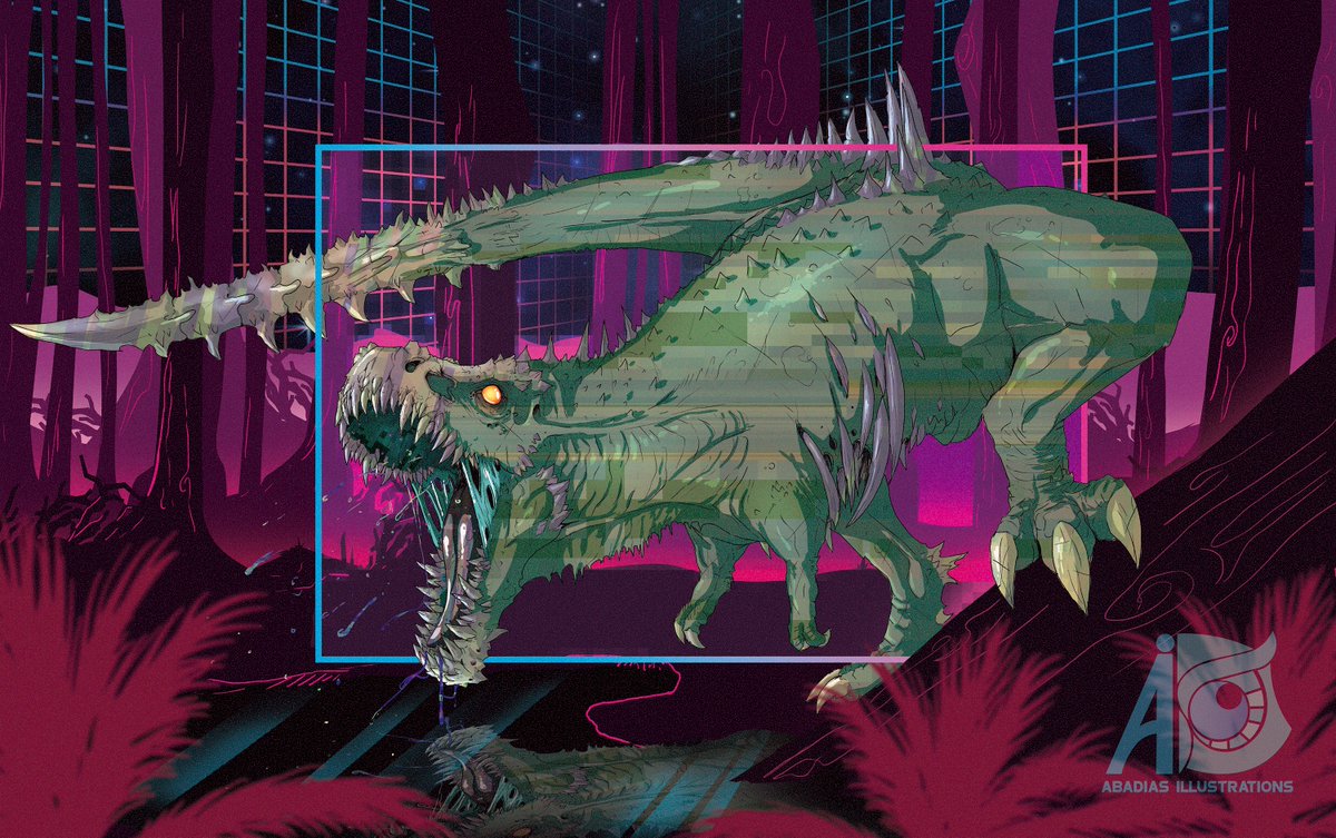 LluisAbadias's tweet photo. the #retroverse needs you!
What monster would you like to see done in the retroverse?
#rpg #tabletop #pathfinder #DnD #d20 #retro #synthwave #80s #electro #lotsofpinkandblue #everythingneon #neon #lasers https://t.co/mh7SDpzYKb