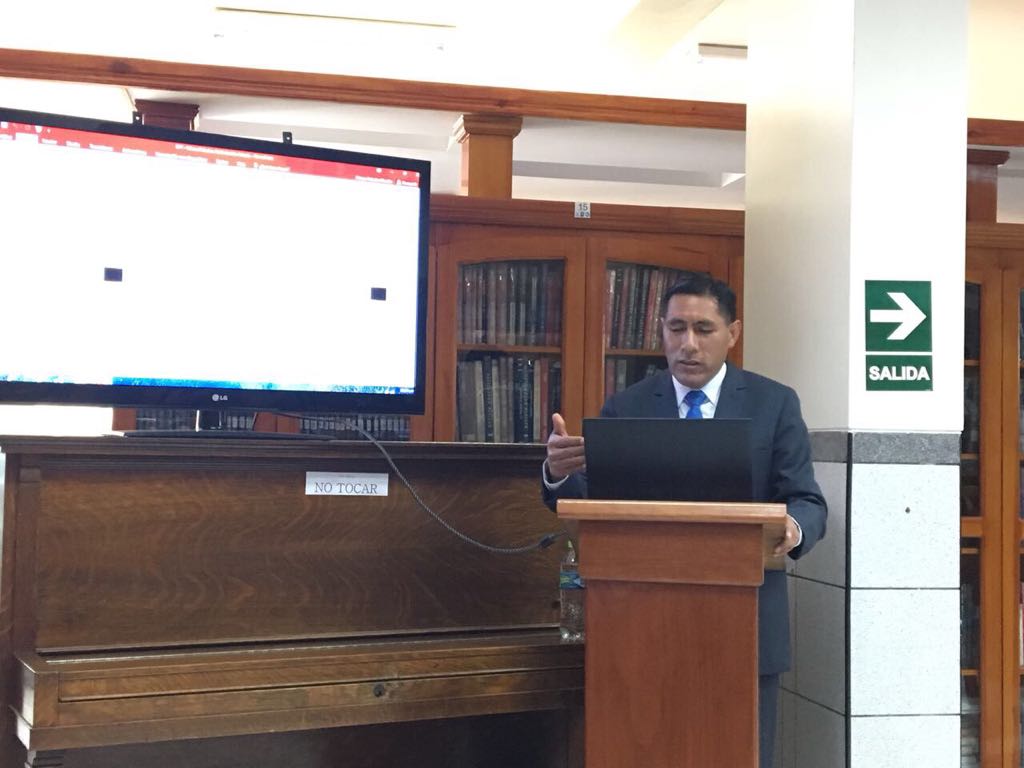 Pr Faimes Palacios sustenta su Tesis de Maestría. Dios lo bendiga mucho.