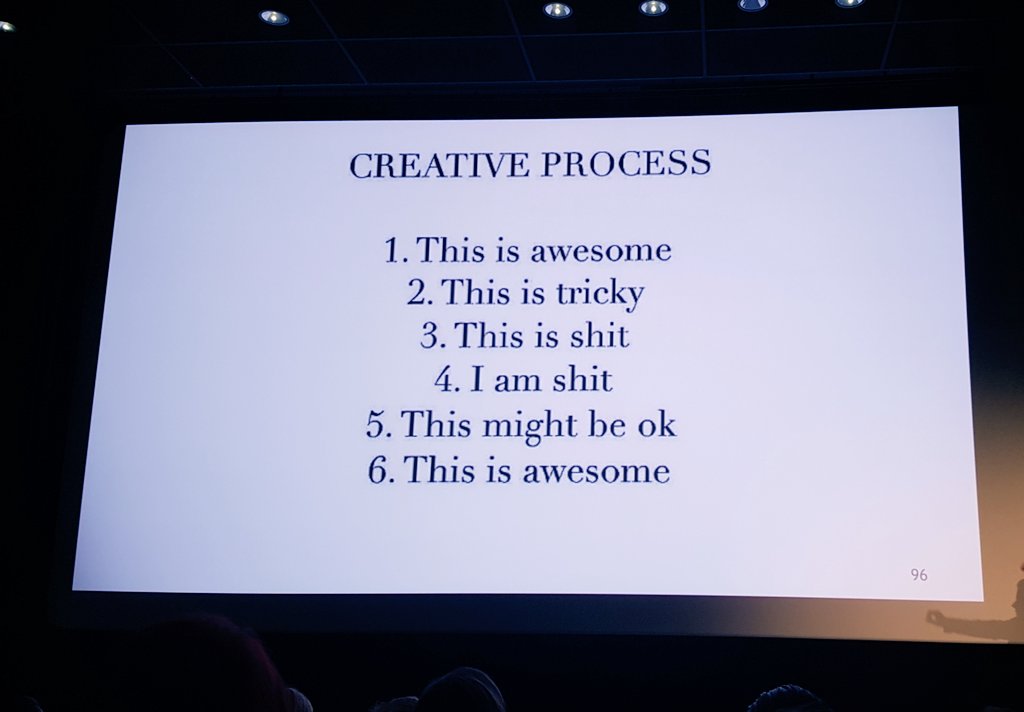 lowpolycurls's tweet image. This slide from today's presentation really resonated with me