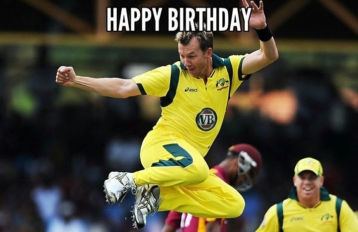 Happy birthday to Brett Lee.. 

Do you know how old he is now??  