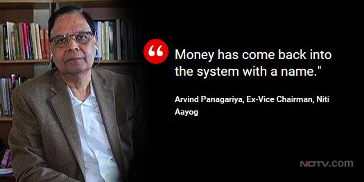 ndtv's tweet image. #ndtv9 | Arvind Panagariya on #notesban #DemonetisationAnniversary