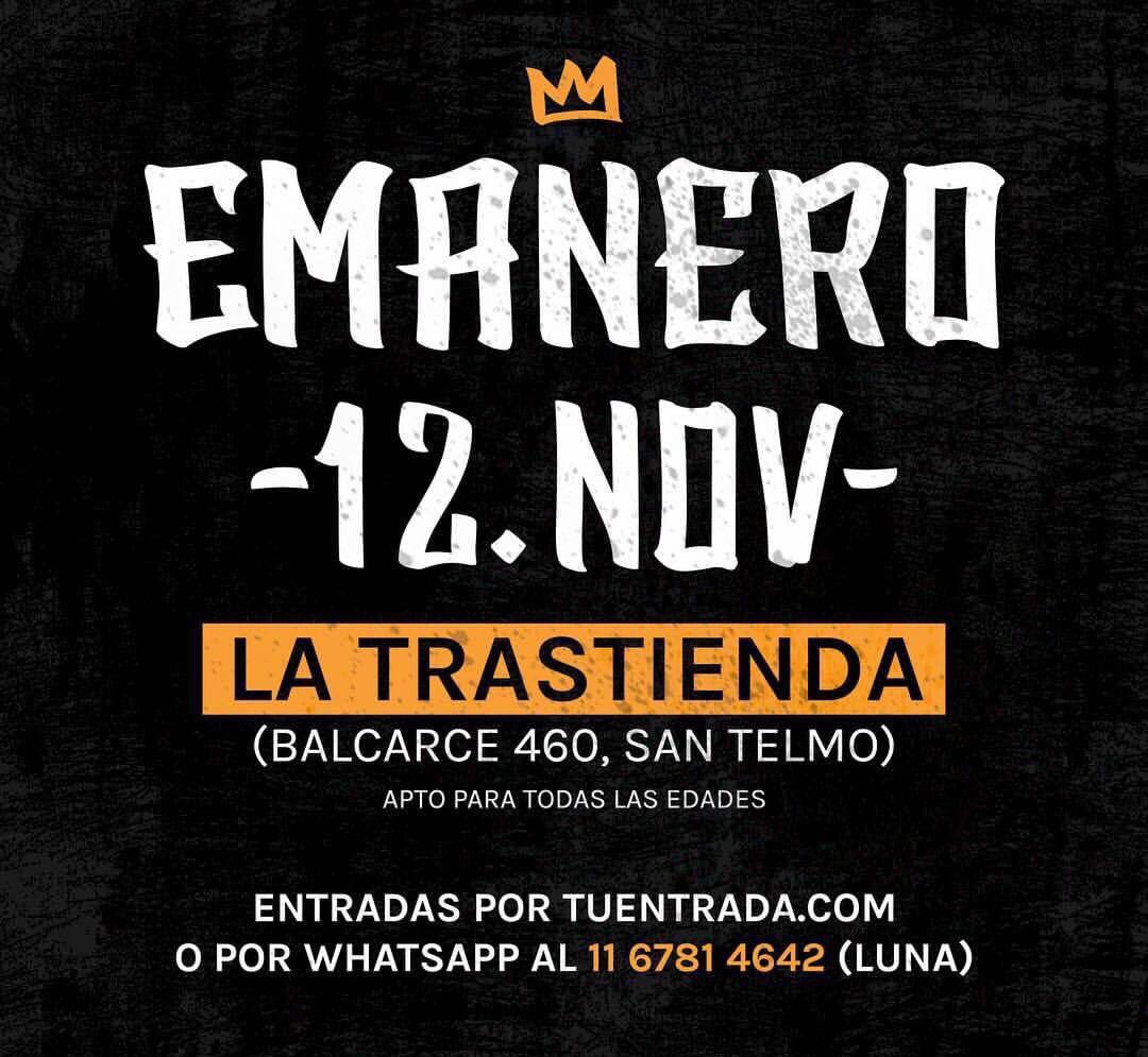 jaranaradio's tweet photo. @emanero @LaTrastiendaBA @agustingeno @fedebareiro @radiocolmena @planeta_marto @NOE_S_GO @RemerasPatineta @fieritacatalano @magnusmefisto @PiruSaez @FedeSquad *SORTEO* Tenemos 2 entradas para el show de @emanero en @LaTrastiendaBA 🔥🔥🔥 ¡RT y participas! https://t.co/cK5CbJiHx8