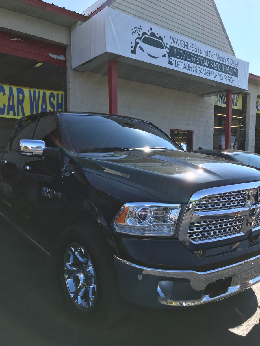 Abhmobiledetailing On Twitter Steam Hand Car Wash On A Dodge Ram