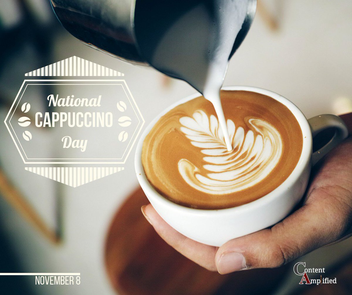 HolTherapies's tweet photo. Did you know these #CoffeeWords? #Cappuccino #NationalCappuccinoDay
It's time to celebrate! https://t.co/T6UdaWE7T7