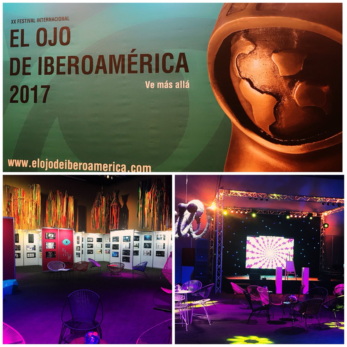 mkdirecto's tweet photo. Arrancamos la primera jornada de El Ojo de Iberoamérica 2017 deseando escuchar a las grandes figuras de la creatividad mundial #ElOjo20Años https://t.co/BhoHIHm7tv