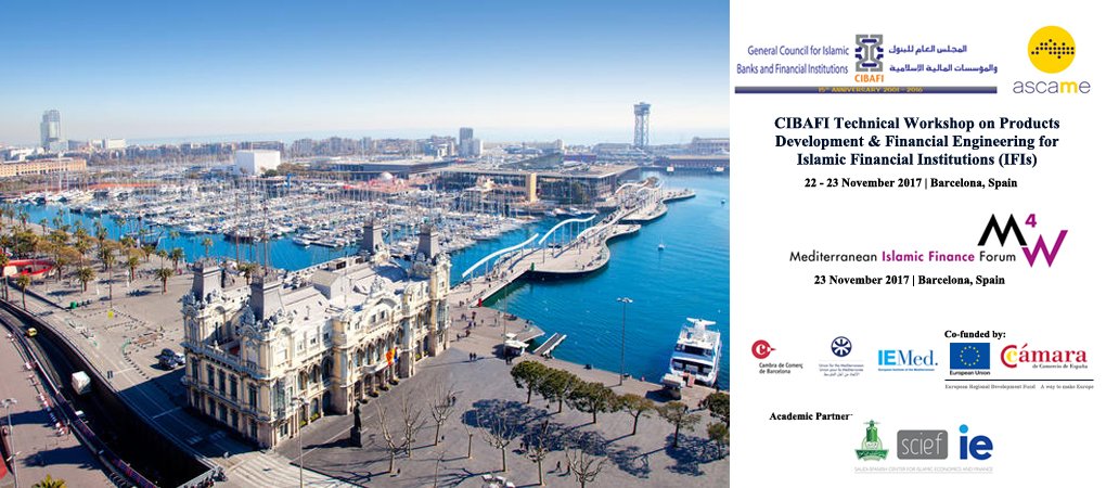 SCIEFNEWS's tweet photo. 4TH MEDITERRANEAN ISLAMIC FINANCE FORUM #IslamicFinance 22 – 23 November 2017 in Barcelona, Spain - JOIN US: https://t.co/uSi1PZwgGV https://t.co/dbY5o787Nm