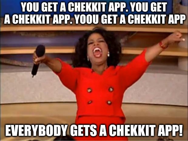 Chekkitapp's tweet photo. Signup at https://t.co/UQBD4tWfat to be the first to know when the app has launched #chekkit #authenticateit #makeafricagreatagain https://t.co/vBShUxL5Tb