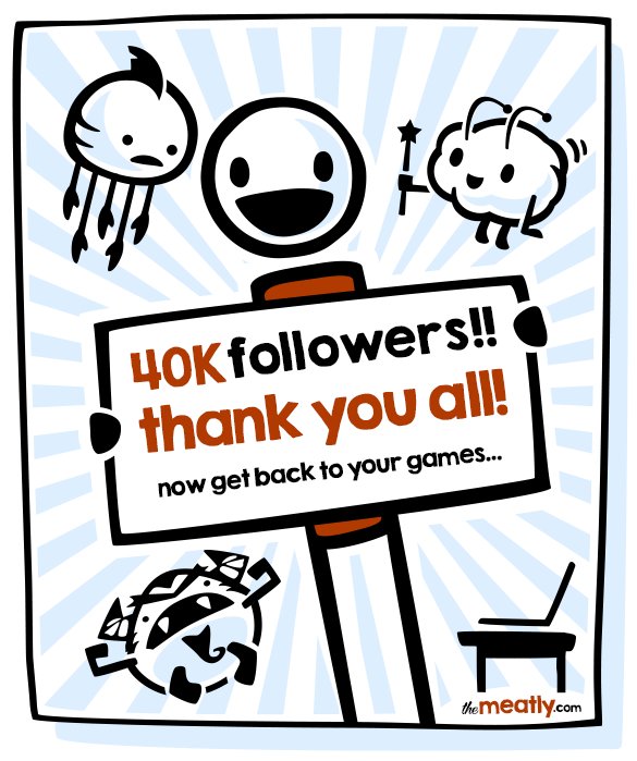 themeatly's tweet image. UNBELIEVABLE!! :D
Last night I reached over 40K followers!!!
(Never thought I'd even get past 100.. :P lol)

Thank you so, so much, everyone! Sincerely! :)

#theMeatly