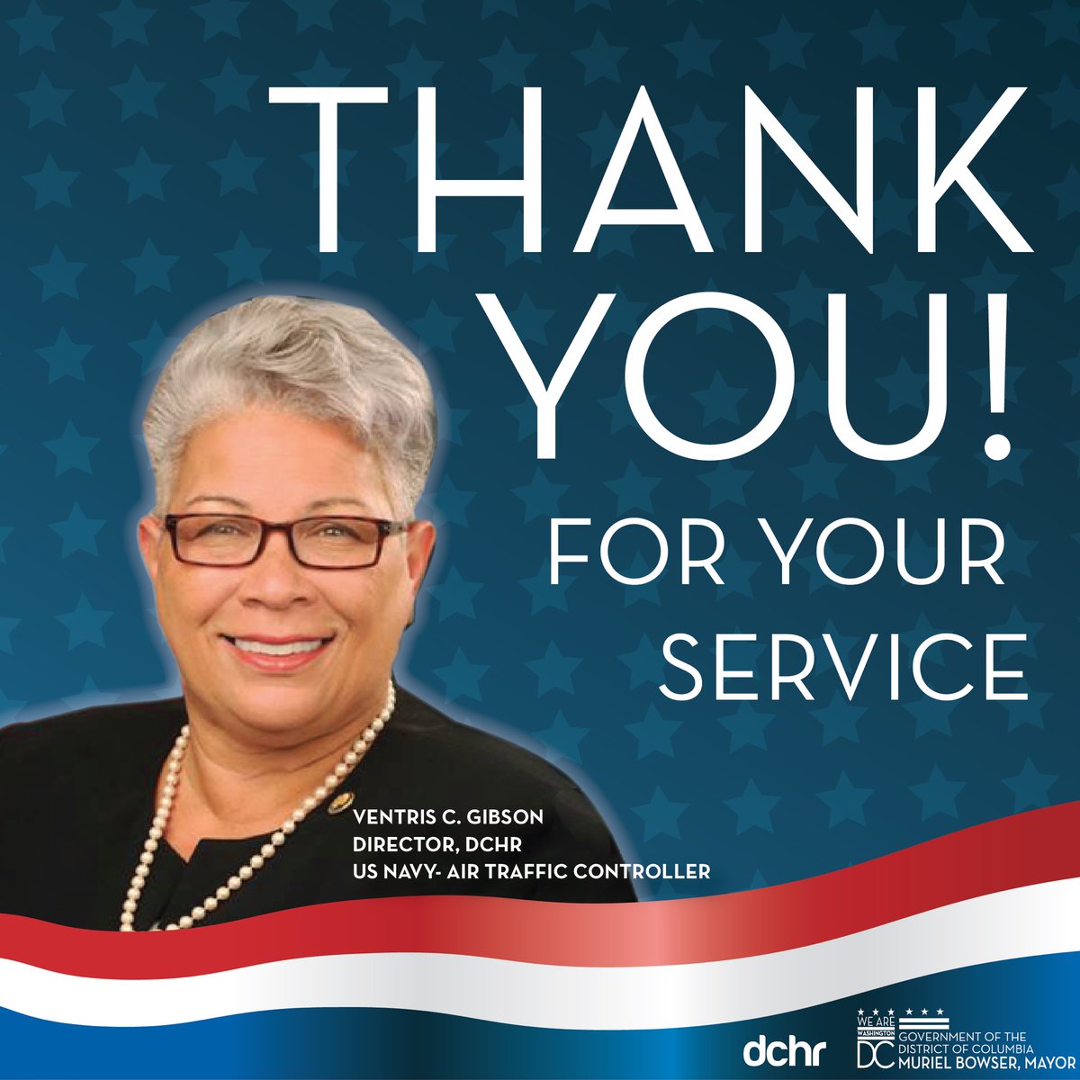 In honor of Veterans Day, Director @Ventris2, we thank you for your service to our country and our great city. We salute you!#ThankAVetDC