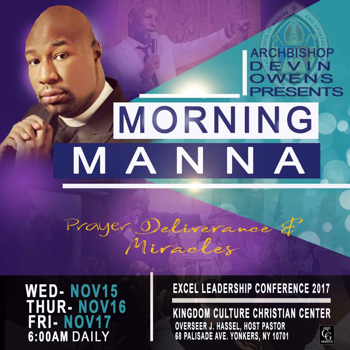 ecobal16's tweet image. EXCEL Leadership Conference Nov 15-17 in Yonkers NY ecobal.org @PastorDevinOwen