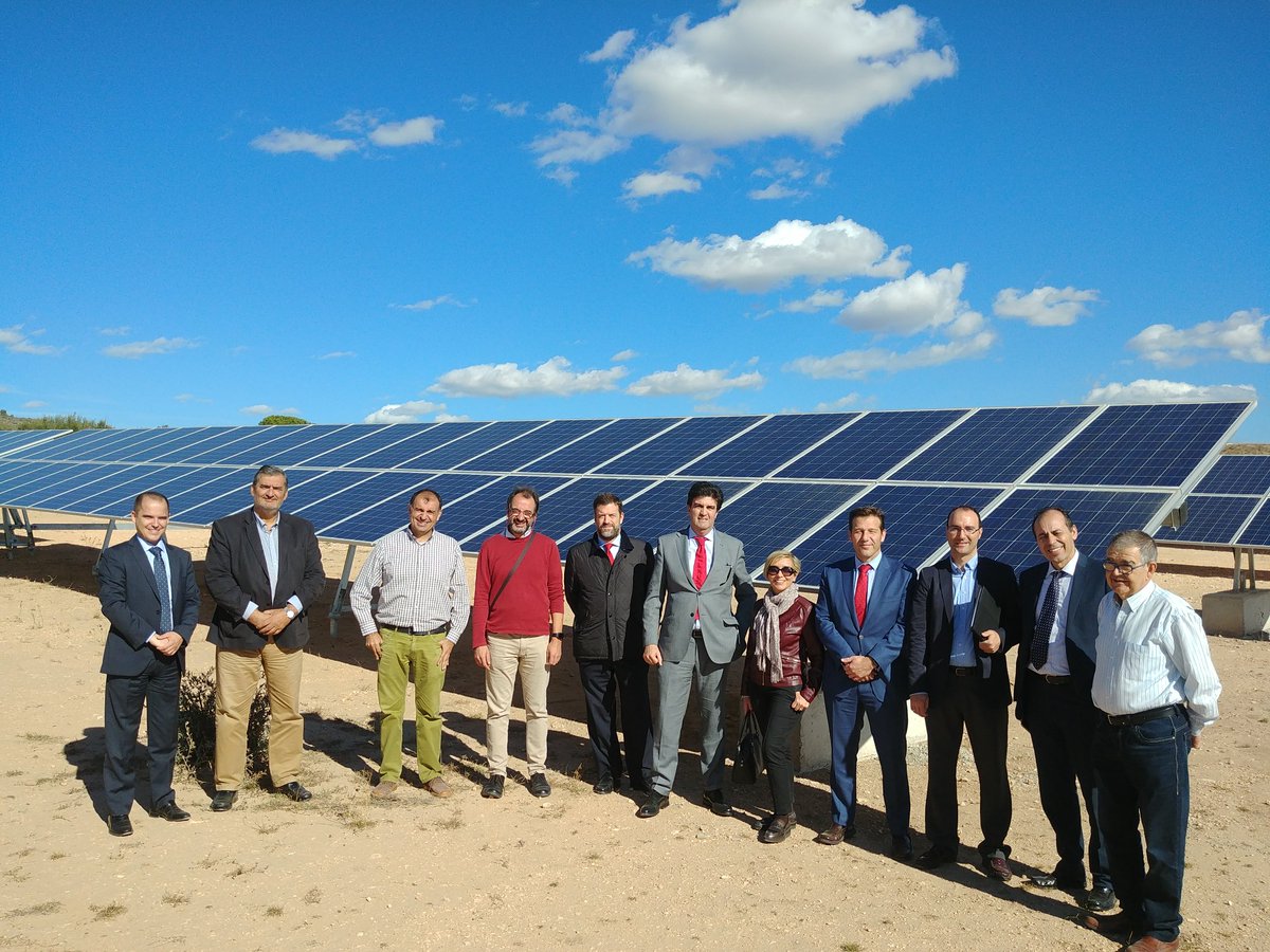 maslowaten's tweet image. Visita de campo con entidades financieras. Buscando fórmulas de financiación para el bombeo FV @EU_ecoinno #H2020