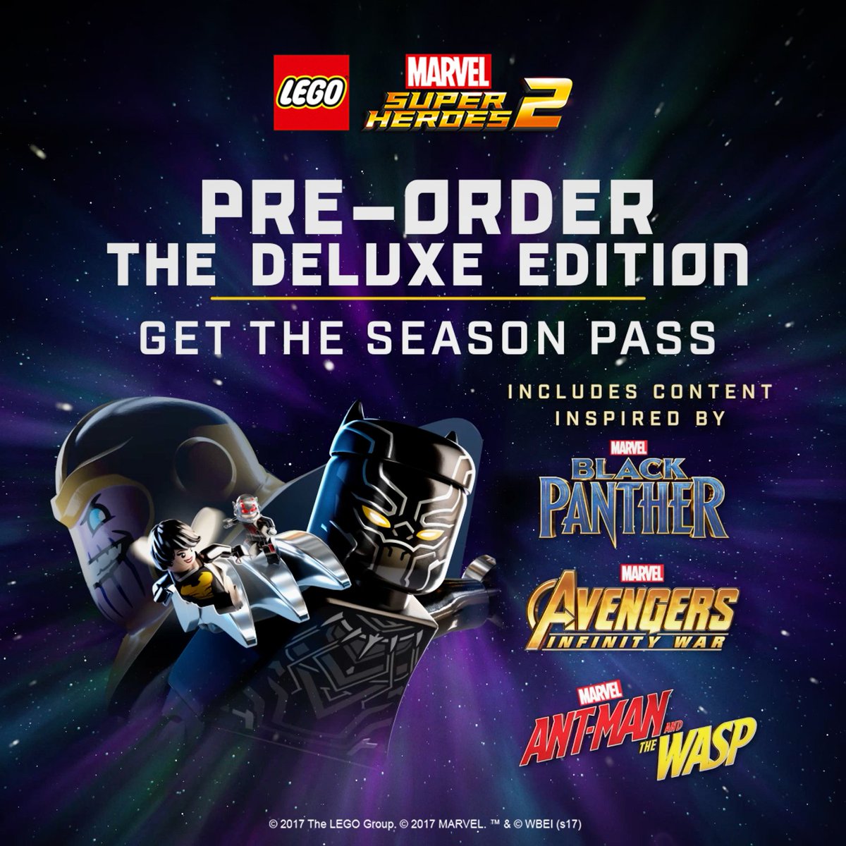 Pre Order The Deluxe Edition Lego Marvel Super Heroes
