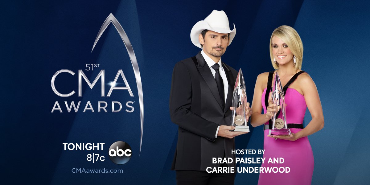 CountryMusic's tweet image. Watch the #CMAawards TONIGHT at 8|7c on @ABCNetwork as more winners are revealed!