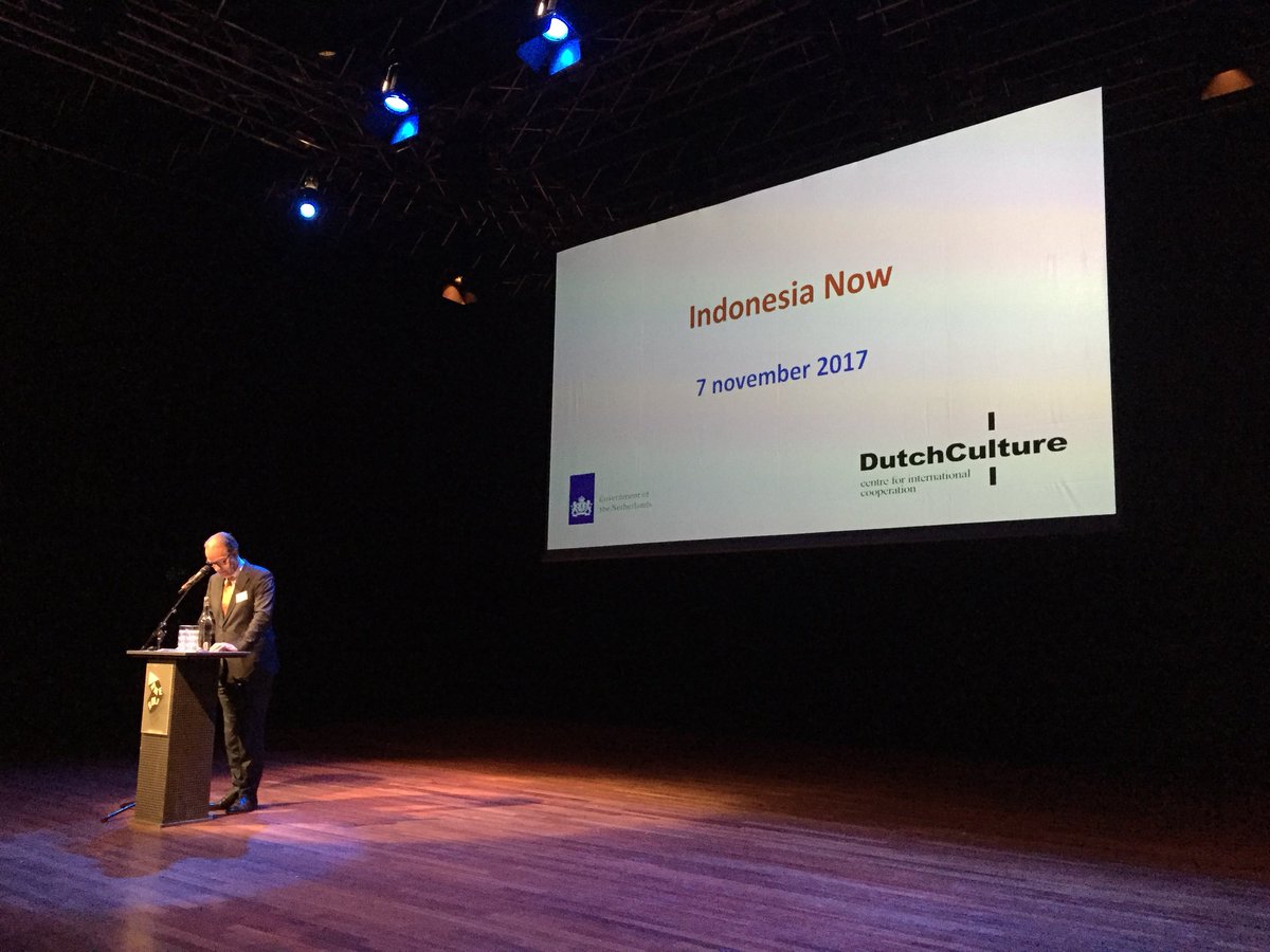 #indonesianow - conference on future relationship NL-Indonesia.  Opened by Ambassador Puja &amp; Peter Potman. Great Key note speech by <a href="/desianwar/">Desi Anwar</a>. I chaired  in-depth panel discussion on religious #tolerance. With <a href="/yennywahid/">Yenny Zannuba Wahid</a> &amp; Dutch experts. Thank you <a href="/DutchCulture/">DutchCulture</a> and <a href="/DutchMFA/">Dutch Ministry of Foreign Affairs 🇳🇱</a> !